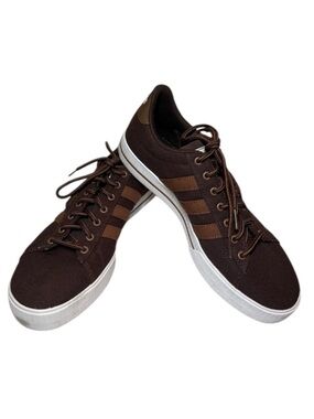 Adidas DAILY 3.0 Men's Brown Sneakers. Size 9.